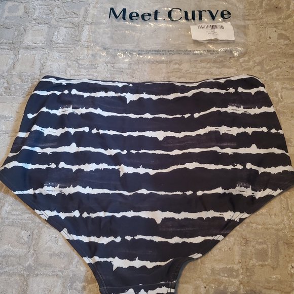 Meet Curve full coverage high waisted swim bottoms - Picture 5 of 6